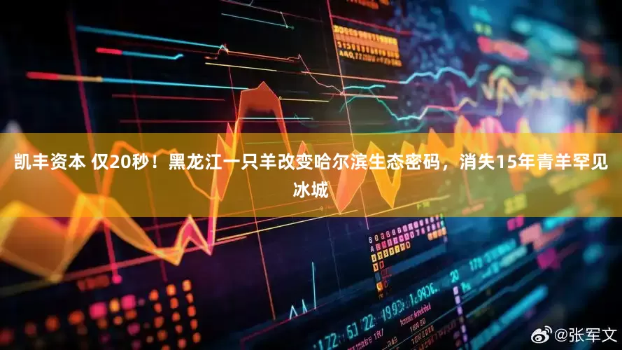 凯丰资本 仅20秒！黑龙江一只羊改变哈尔滨生态密码，消失15年青羊罕见冰城