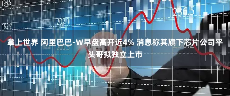 掌上世界 阿里巴巴-W早盘高开近4% 消息称其旗下芯片公司平头哥拟独立上市